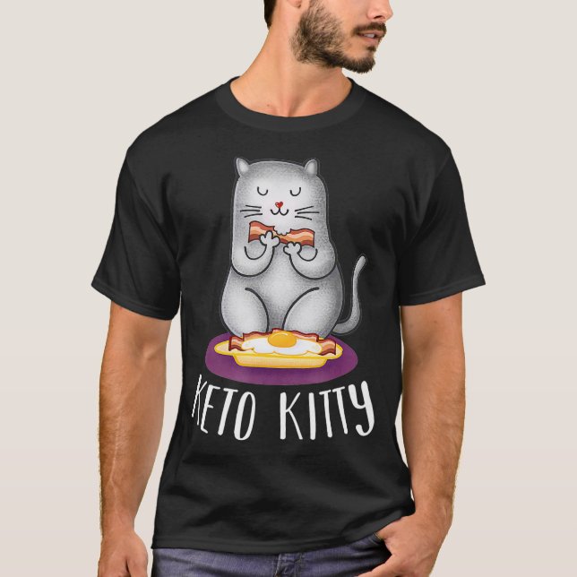 Camiseta Dieta keto ketogénica para ella  (Anverso)