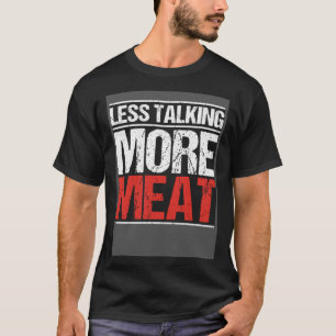 Camiseta Dieta ketógena menos hablando más carne Keto Carni