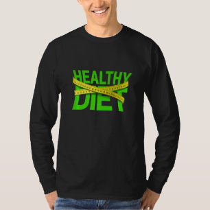 Camiseta Dieta sana, cuerpo sano, saludable