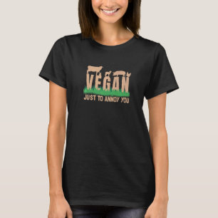 Camiseta Dieta Vegana Basada en Plantas Divertida Premium