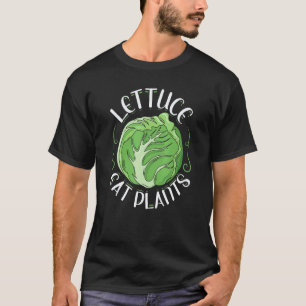 Camiseta Dieta Vegana De Verduras Lechuga Come Plantas