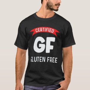 Camiseta Dieta Vegana Saludable Keto Libre de Gluten Certif