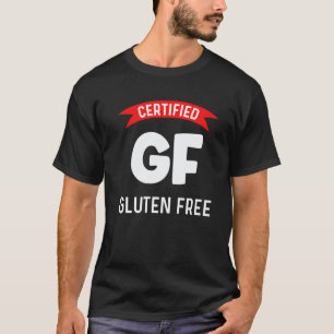 Camiseta Dieta Vegana Saludable Keto Libre de Gluten Certif
