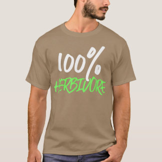 Camiseta Dieta vegetal herbivora