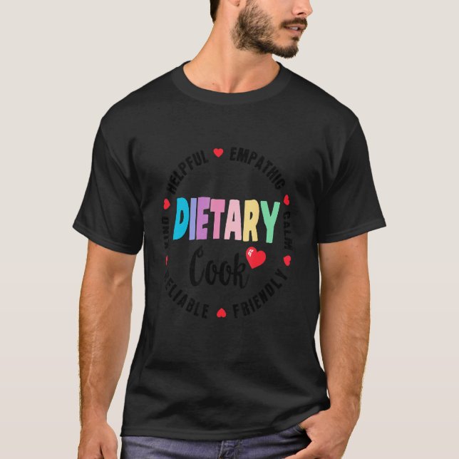 Camiseta Dietary Cook Appreciation Week healthcare Dietitia (Anverso)