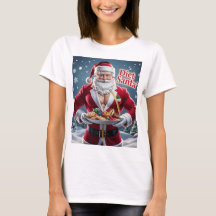Camiseta dietética de Santa Navidades - Tee feriad