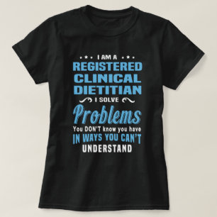 Camiseta Dietista Clínica Registrada