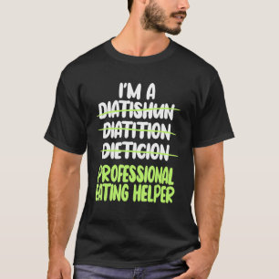 Camiseta Dietista Dietética Nutricionista Rdn Dieticia