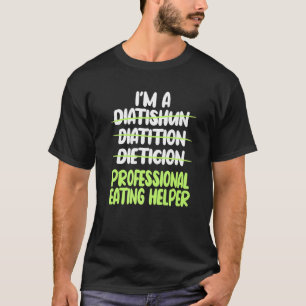 Camiseta Dietista Dietética Nutricionista Rdn Dieticia