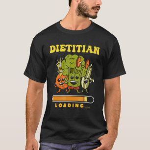 Camiseta Dietista Dietista Dietética de Nutrición Médica Di