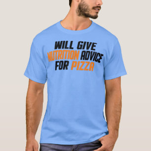 Camiseta Dietista Dietista Divertido Dará Consejos De Nutri