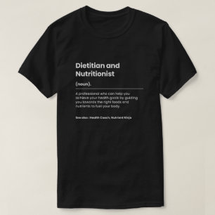 Camiseta Dietista divertida y nutricionista