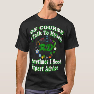 Camiseta Dietista Graciosa Registrada Con La Que Hablo.