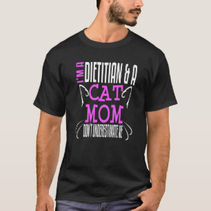 Camiseta Dietista Nutricionista Gata Dueña