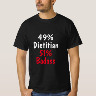 Camiseta Dietitian Badass