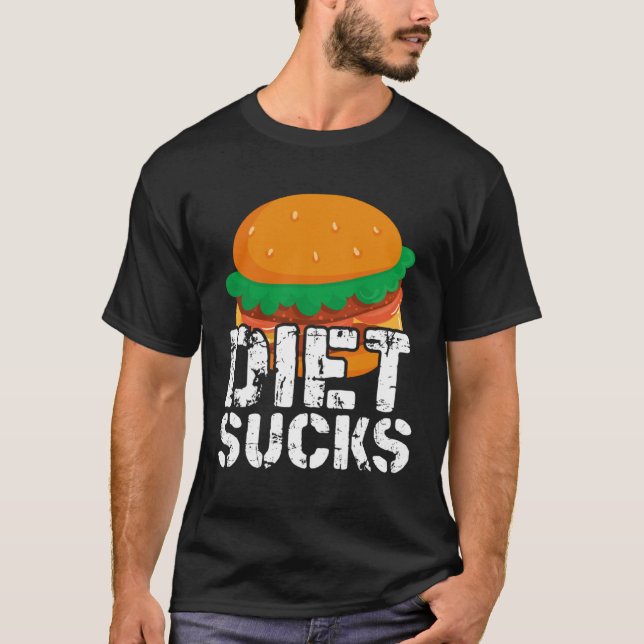 Camiseta Diets Suck (Anverso)