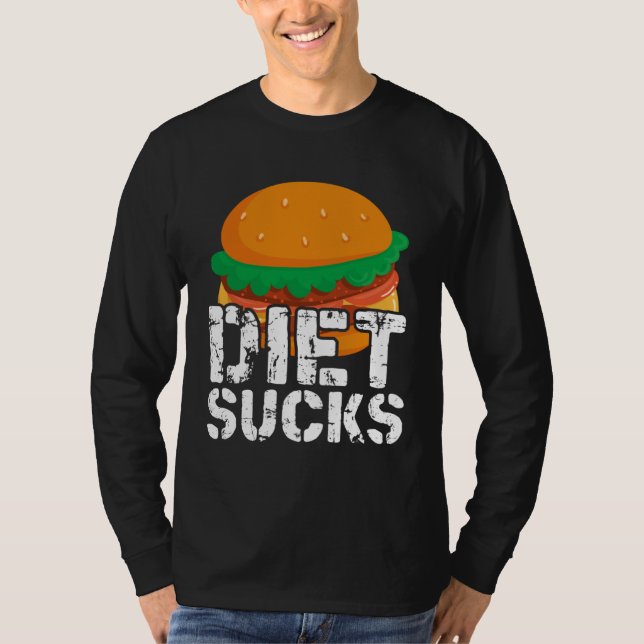 Camiseta Diets Suck (Anverso)