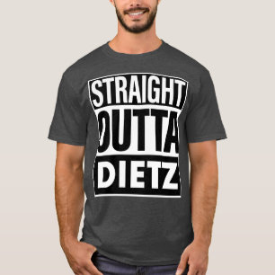 Camiseta Dietz Name Straight Outta Dietz