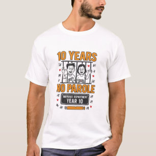 Camiseta DIEZ AÑOS, SIN PAROLA 10 Aniversario