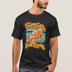 Camiseta Diez Cuatro Buenos Budistas Retro CB Radio Camione