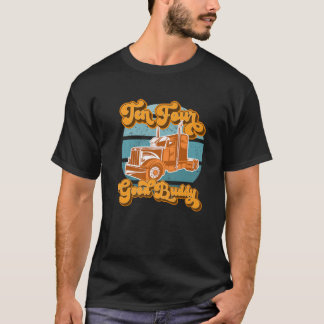 Camiseta Diez Cuatro Buenos Budistas Retro CB Radio Camione