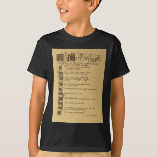Camiseta diez mandamientos