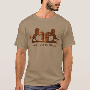 Camiseta Diez mandamientos y leones