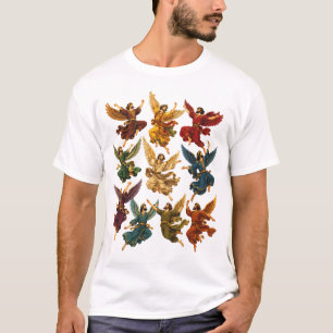Camiseta Diez Señores Saltando en Navidad