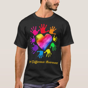 Camiseta Diferencia De La Extrema Sensibilidad Manos Difere