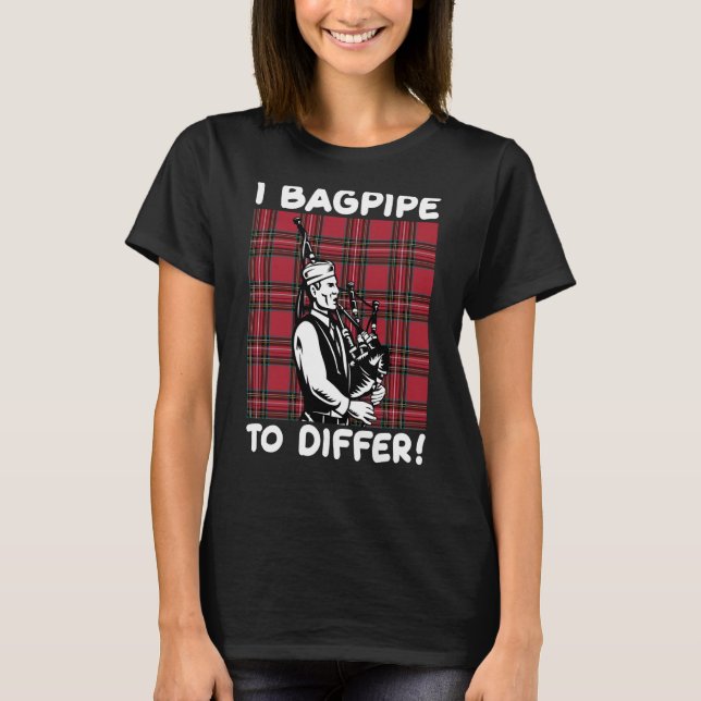 Camiseta Diferencia en la gaita (Anverso)