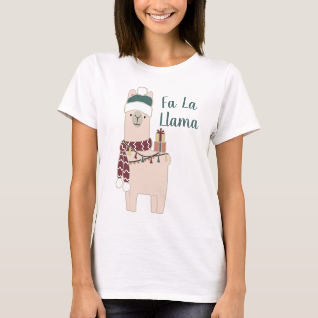 Camiseta Diferenciación corta diseño de Fa La Llama (Anverso)