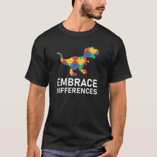 Camiseta Diferencias de los dinosaurios de abrazar - concie