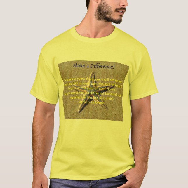 Camiseta ¡Diferencie! (Anverso)