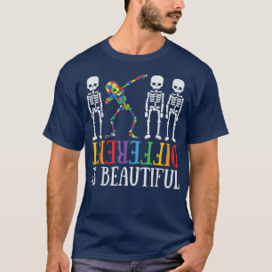 Camiseta Diferente es bello bastión del autismo Awa