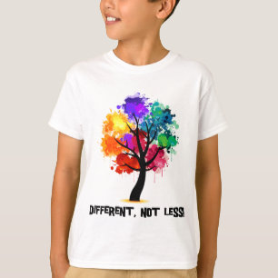 Camiseta Diferente, no menos