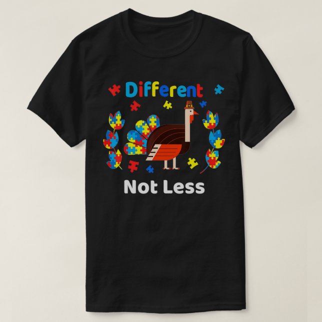 Camiseta Diferente, No Menos Colorido, Padre De Alumnos (Diseño del anverso)