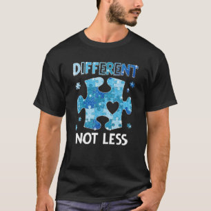 Camiseta Diferente No Menos Pieza De Rompecabezas Concienci
