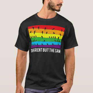Camiseta Diferente, pero igual igualdad, Gay del Orgullo LG