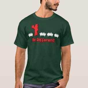 Camiseta diferente ser Christkind es diferente Santa C dive