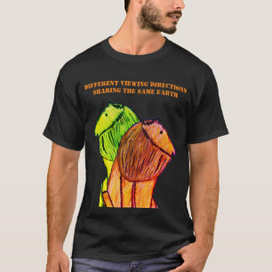 Camiseta Diferentes direcciones de visualización