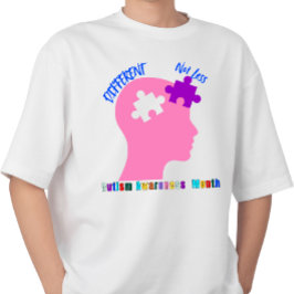 Camiseta Diferentes no menos - Conciencia sobre el autismo