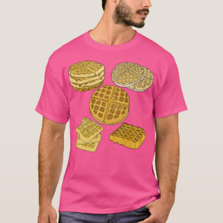 Camiseta Diferentes tipos de gofres