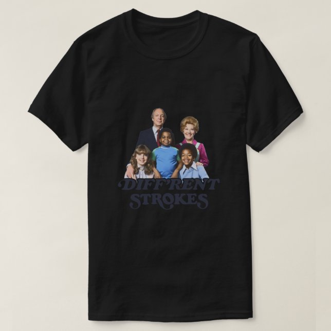 Camiseta Diff'rent Strokes family and logo Classic (Diseño del anverso)
