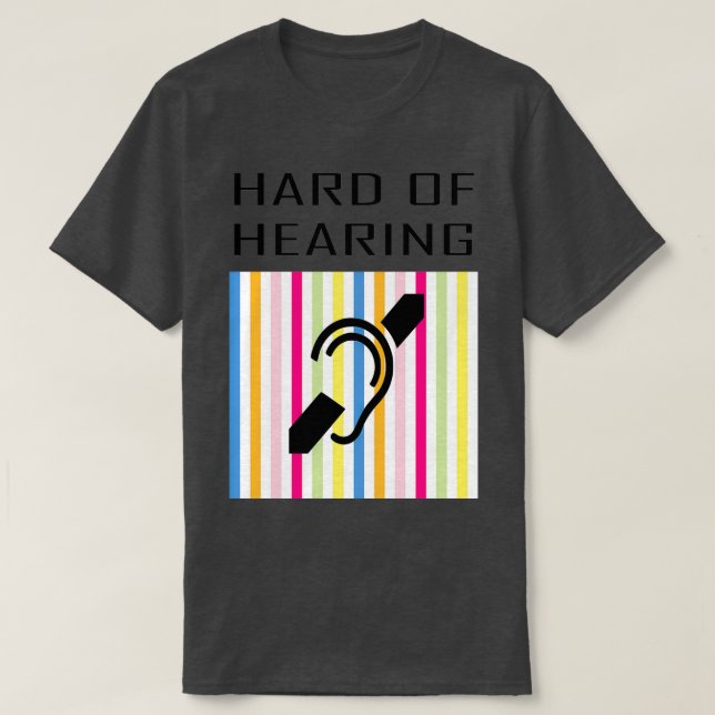 Camiseta Difícil de escuchar 63 (Diseño del anverso)