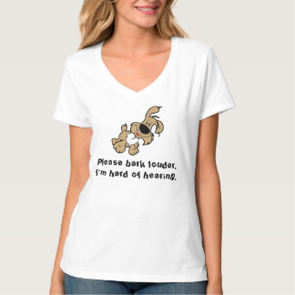 Camiseta difícil de oír