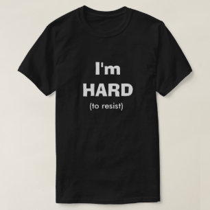 Camiseta Difícil De Resistir Al Funny Sucio Chiste De Humo