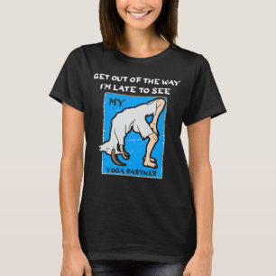 Camiseta Difícil De Ver A La Compañera De Yoga Goat Tee Bre