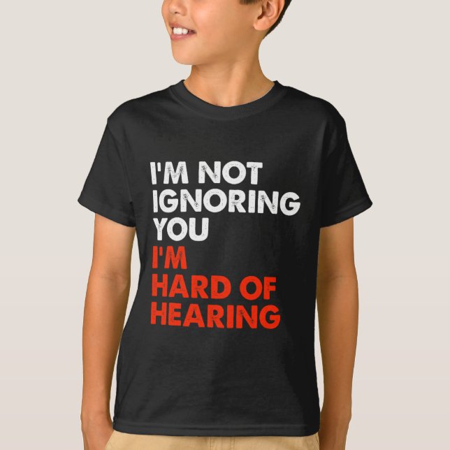 Camiseta Difícil escuchar burlas sobre el lenguaje de Rótul (Anverso)