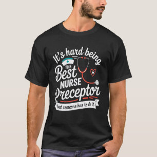 Camiseta Difícil Ser El Mejor Instructor de Enfermería Pero