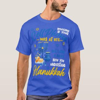 Camiseta Difícil teléfono celular de Hanukkah Chanukah Meno